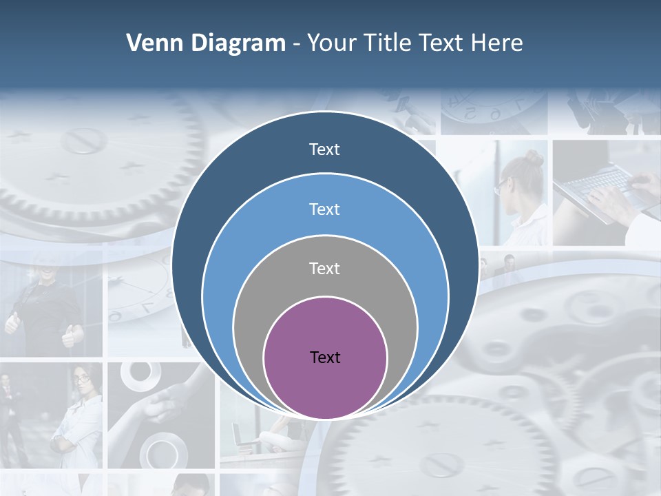 Female Human Finance PowerPoint Template