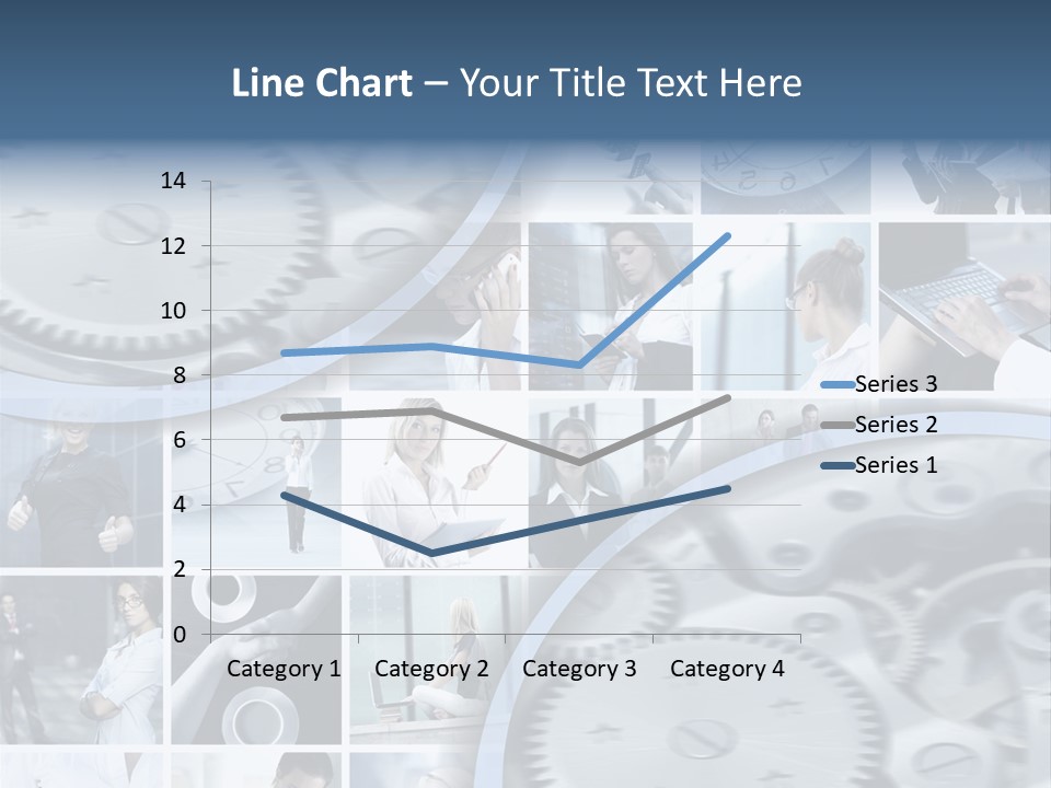 Female Human Finance PowerPoint Template
