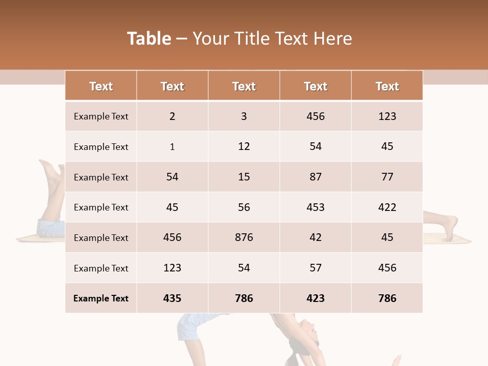 Body Attractive Style PowerPoint Template