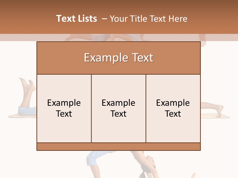 Body Attractive Style PowerPoint Template