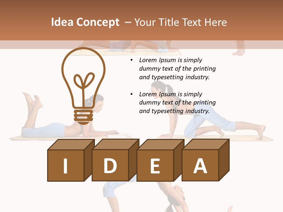 Body Attractive Style PowerPoint Template