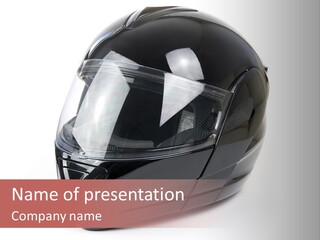 Fiber Moto Safe PowerPoint Template