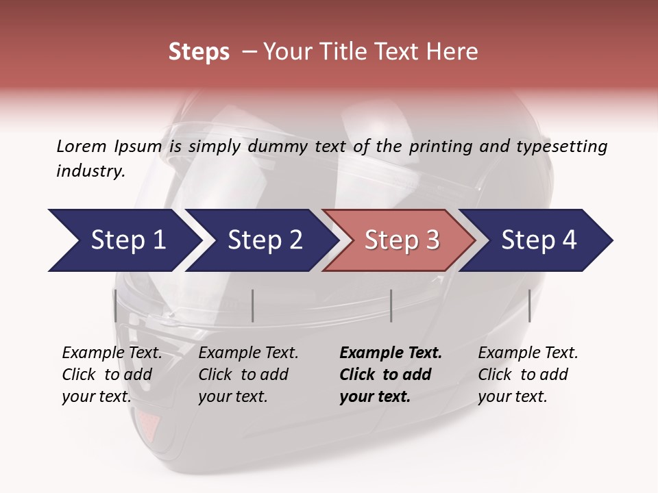 Fiber Moto Safe PowerPoint Template