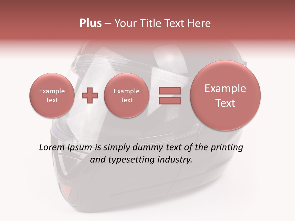 Fiber Moto Safe PowerPoint Template