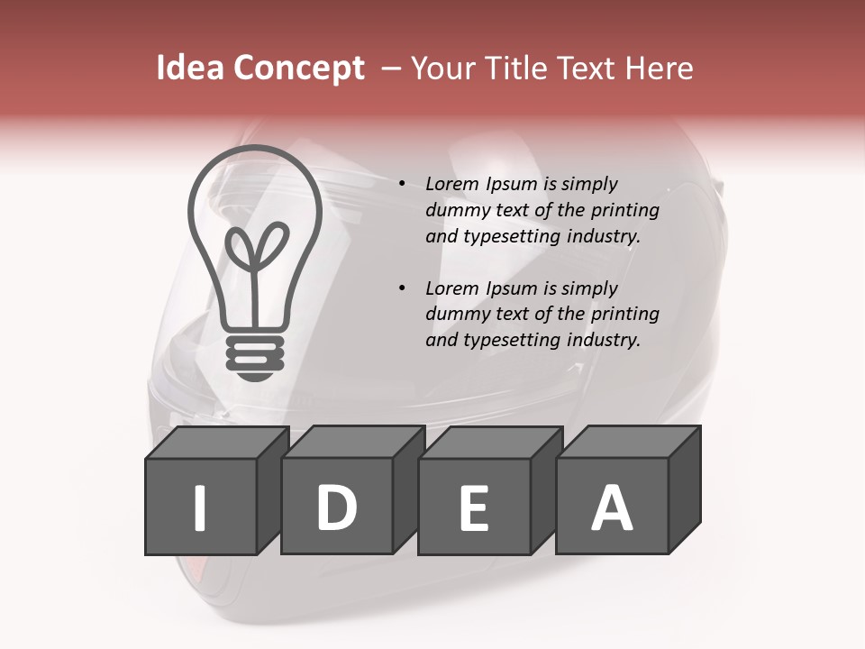 Fiber Moto Safe PowerPoint Template