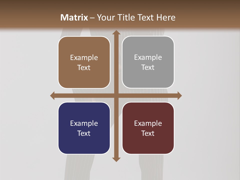 Costume Woman Retrostyled PowerPoint Template