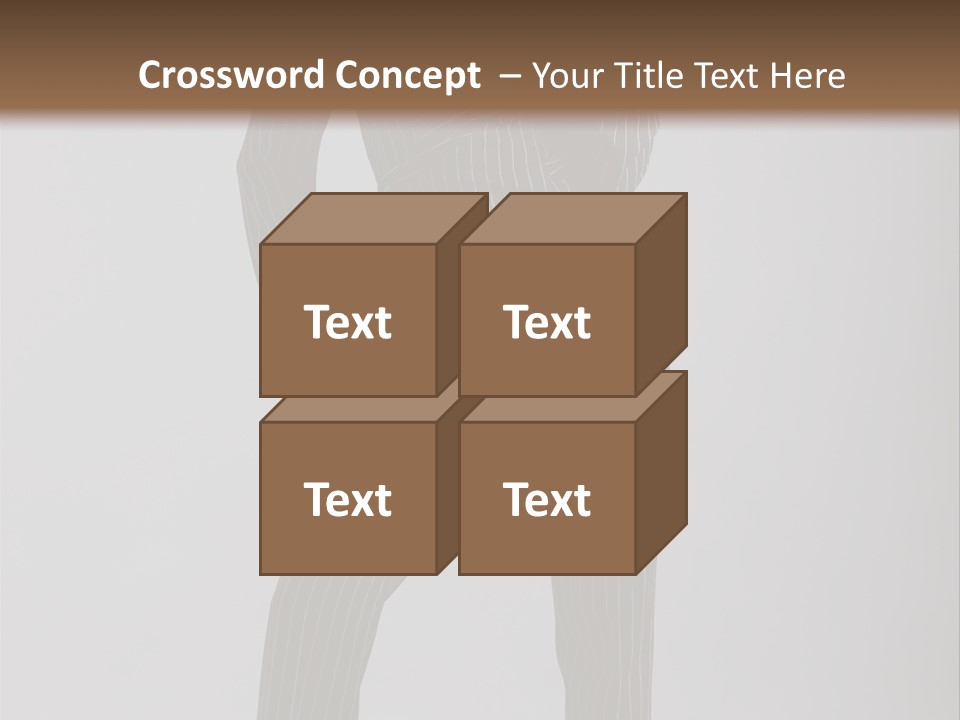 Costume Woman Retrostyled PowerPoint Template