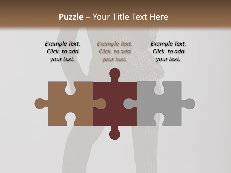 Costume Woman Retrostyled PowerPoint Template