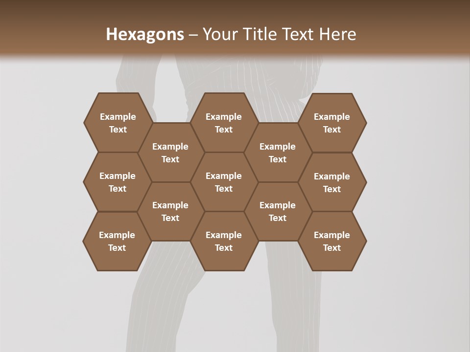 Costume Woman Retrostyled PowerPoint Template