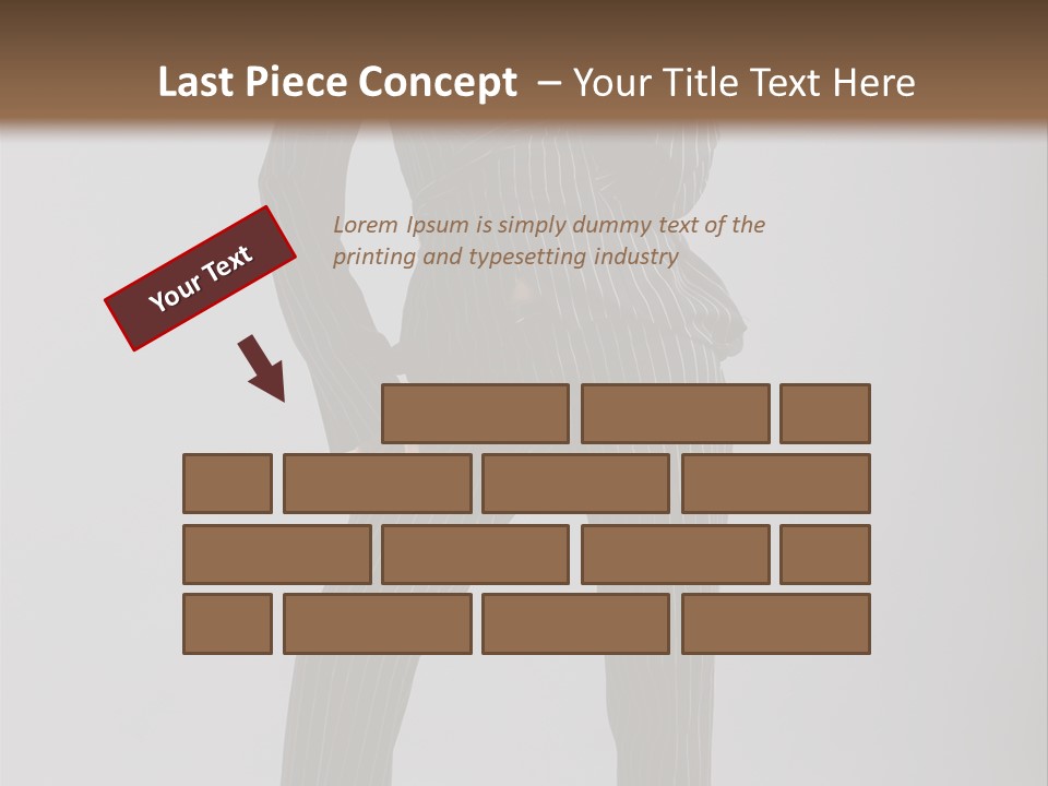 Costume Woman Retrostyled PowerPoint Template