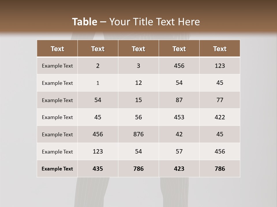 Costume Woman Retrostyled PowerPoint Template