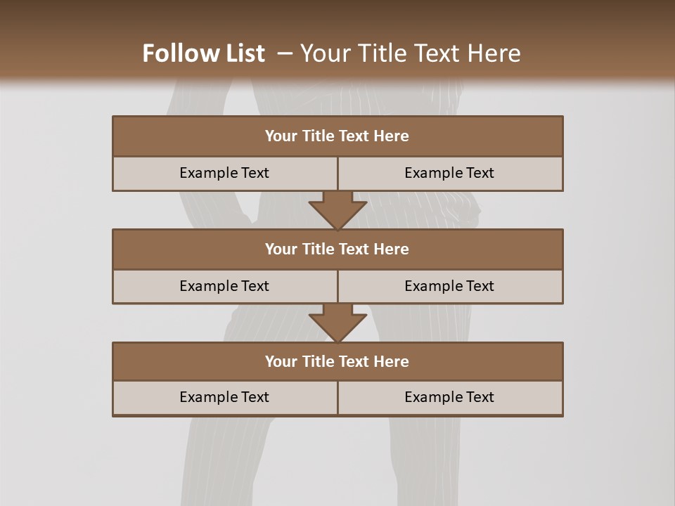 Costume Woman Retrostyled PowerPoint Template