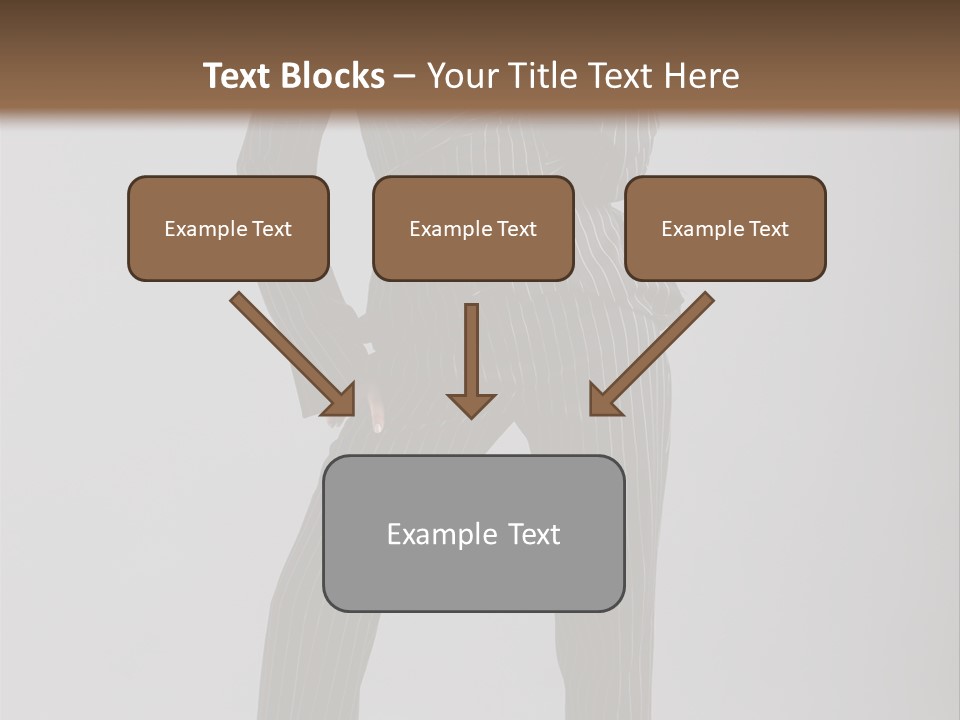 Costume Woman Retrostyled PowerPoint Template