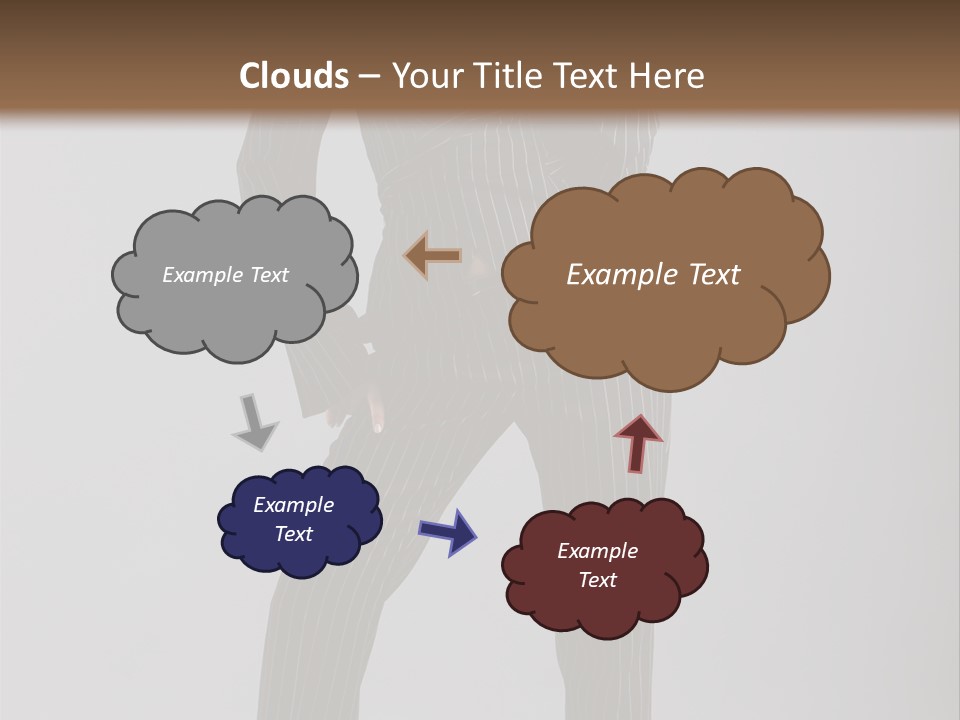 Costume Woman Retrostyled PowerPoint Template