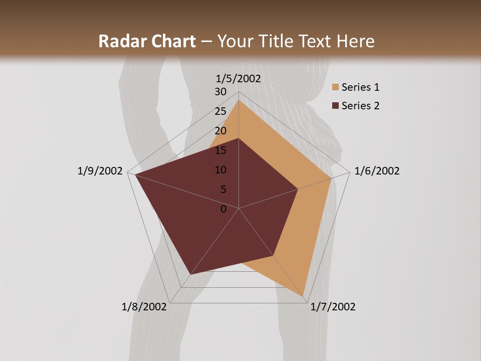 Costume Woman Retrostyled PowerPoint Template