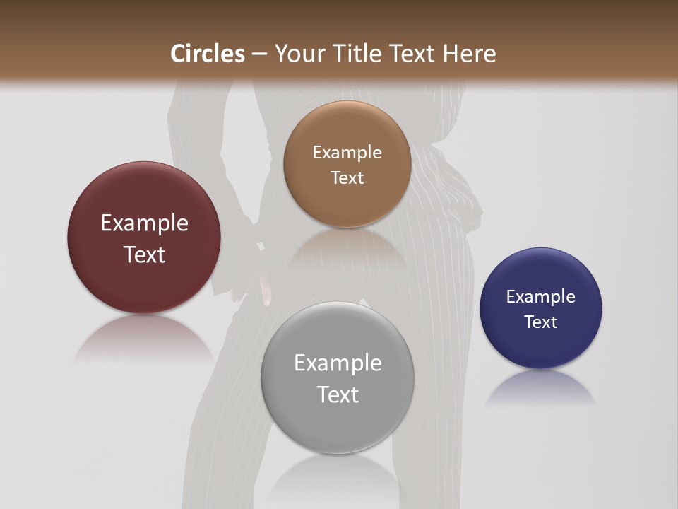 Costume Woman Retrostyled PowerPoint Template