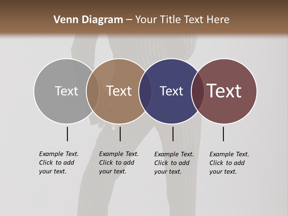 Costume Woman Retrostyled PowerPoint Template