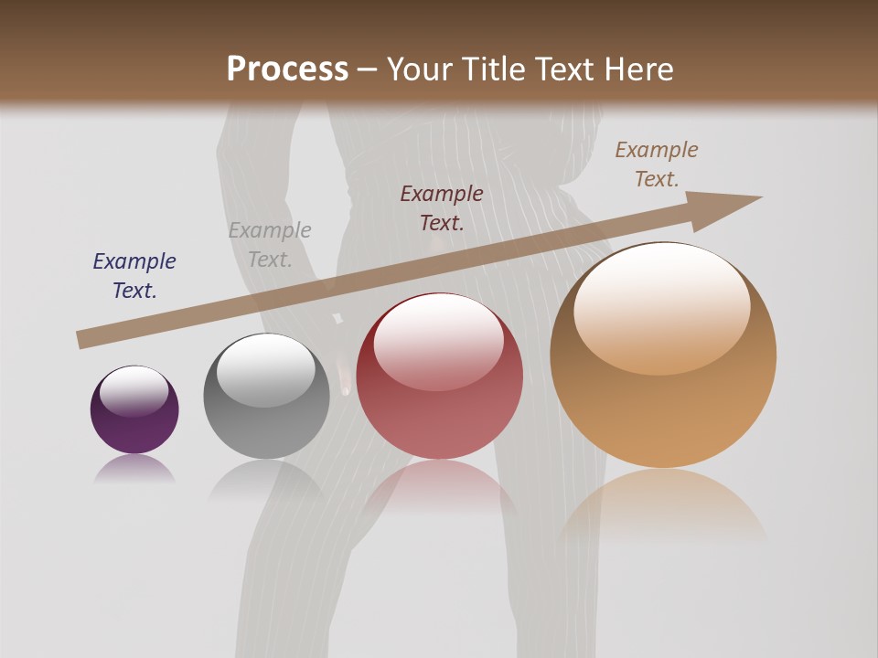 Costume Woman Retrostyled PowerPoint Template