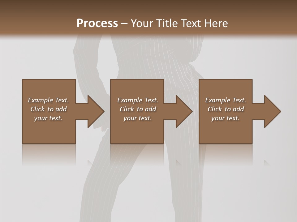 Costume Woman Retrostyled PowerPoint Template
