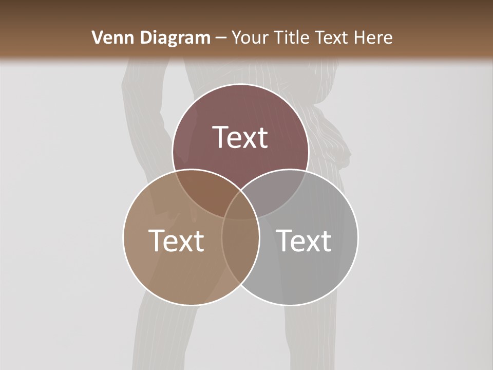 Costume Woman Retrostyled PowerPoint Template