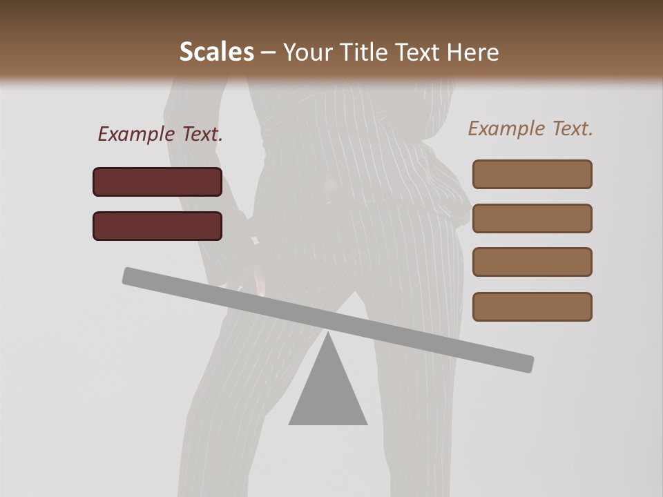 Costume Woman Retrostyled PowerPoint Template
