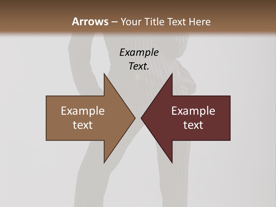 Costume Woman Retrostyled PowerPoint Template