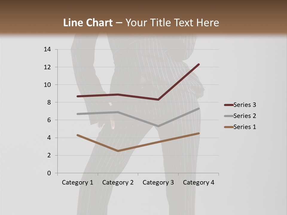 Costume Woman Retrostyled PowerPoint Template