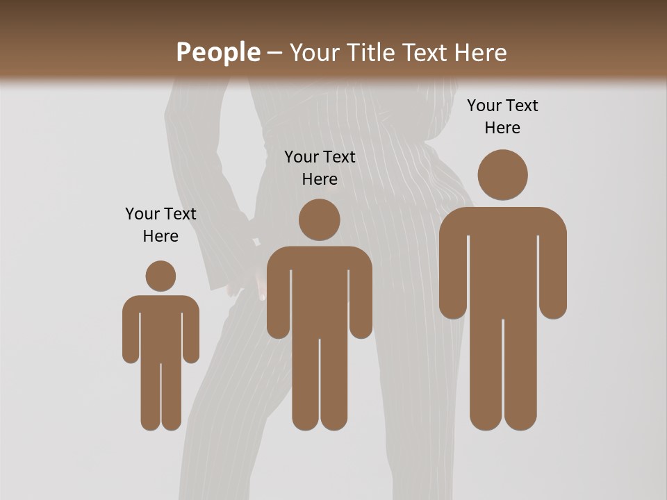 Costume Woman Retrostyled PowerPoint Template