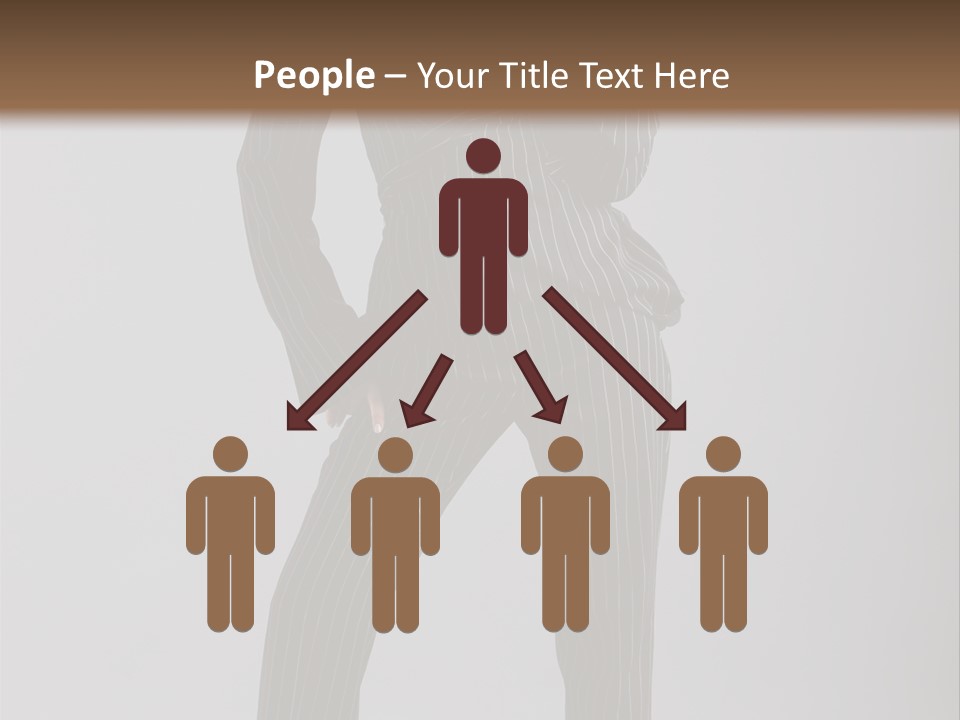 Costume Woman Retrostyled PowerPoint Template