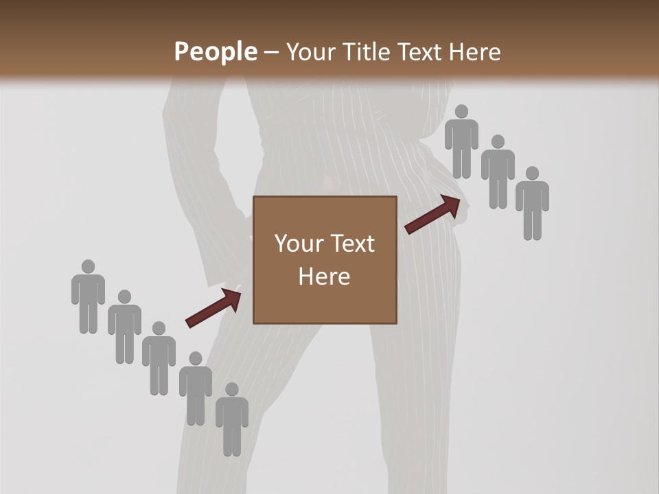 Costume Woman Retrostyled PowerPoint Template