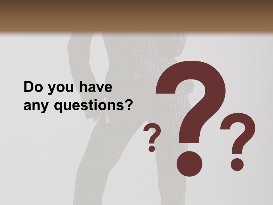 Costume Woman Retrostyled PowerPoint Template