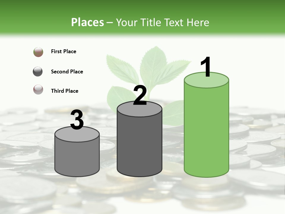 Hryvnia Many Finance PowerPoint Template