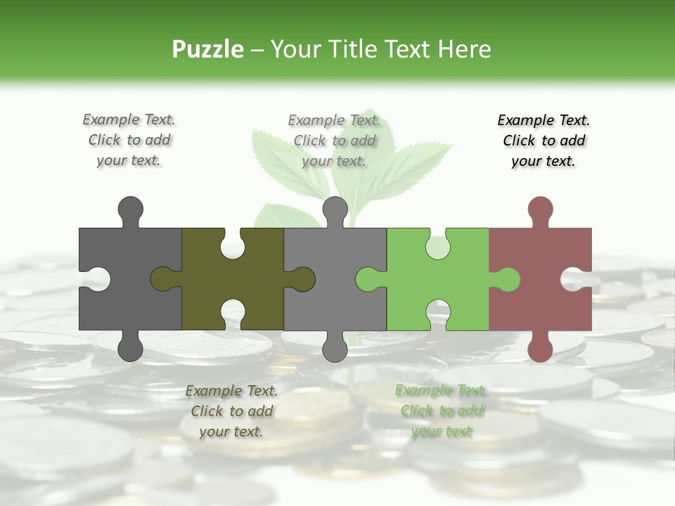 Hryvnia Many Finance PowerPoint Template