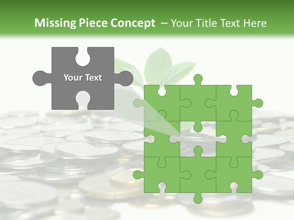 Hryvnia Many Finance PowerPoint Template