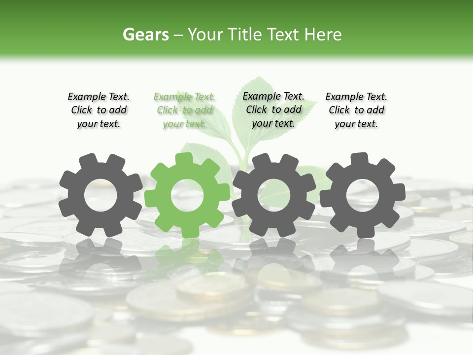 Hryvnia Many Finance PowerPoint Template