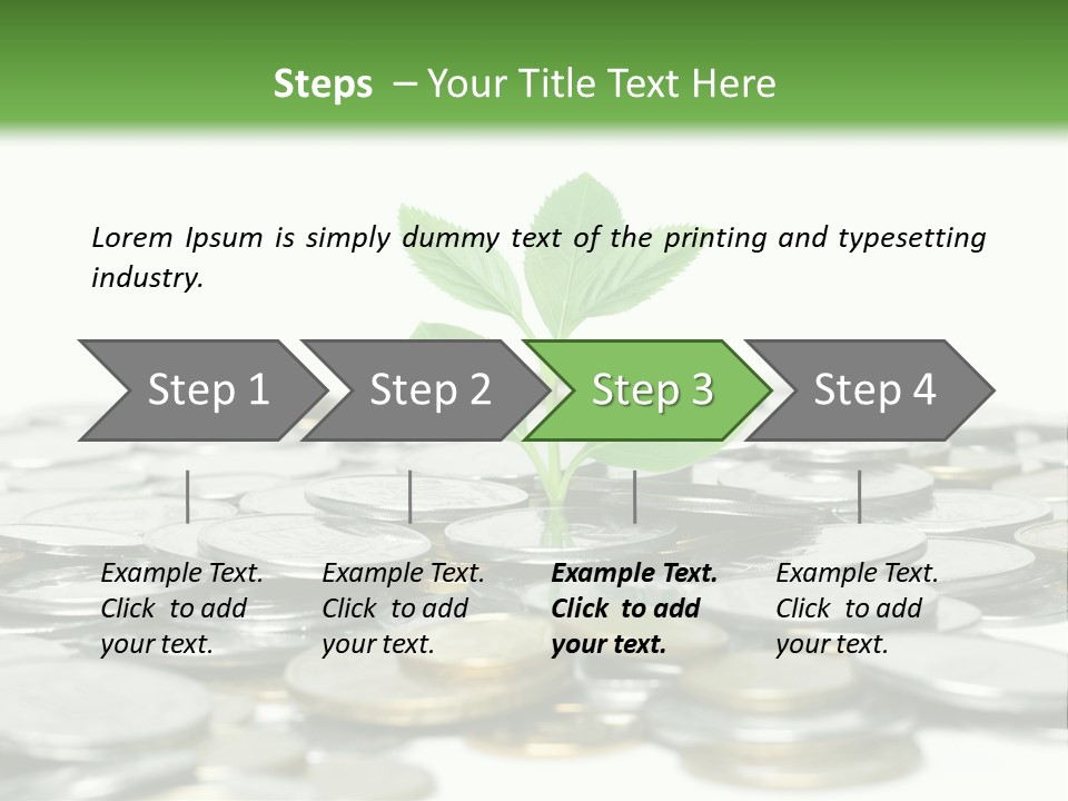 Hryvnia Many Finance PowerPoint Template
