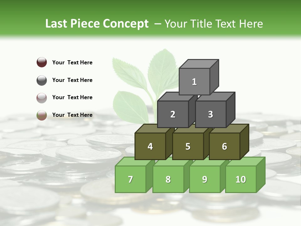 Hryvnia Many Finance PowerPoint Template