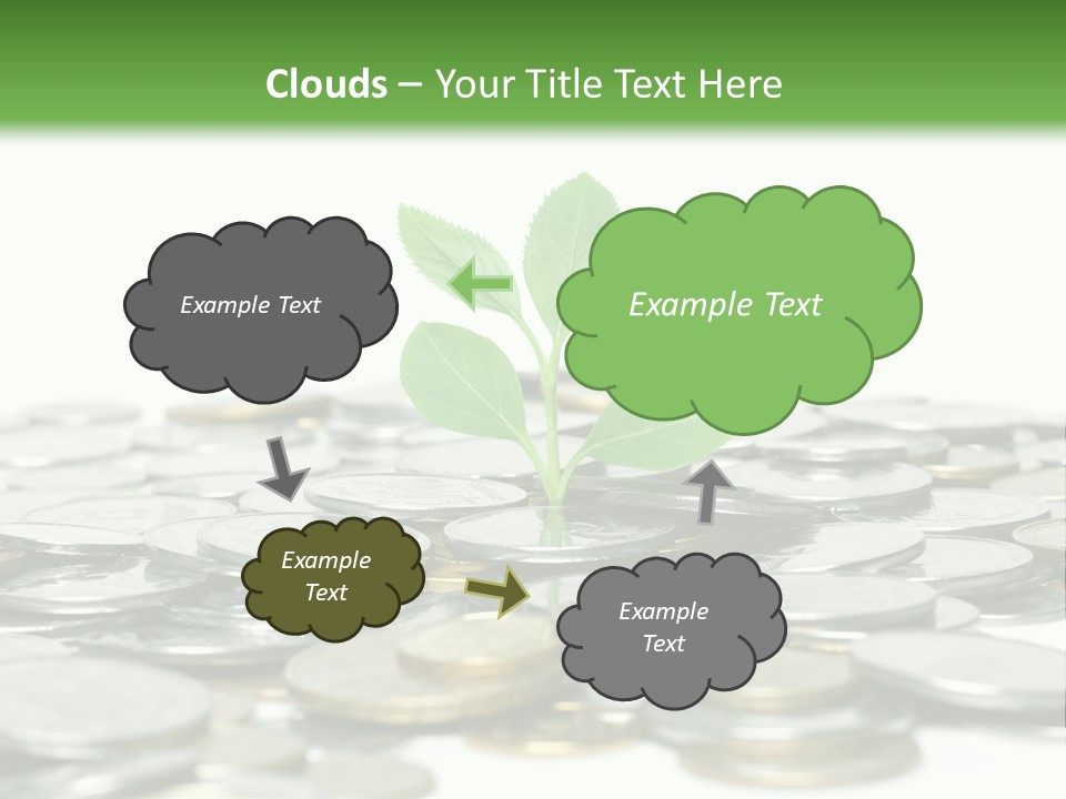 Hryvnia Many Finance PowerPoint Template
