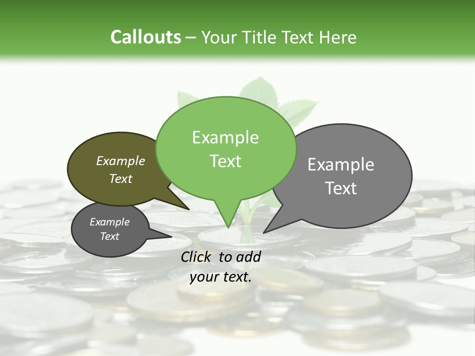 Hryvnia Many Finance PowerPoint Template