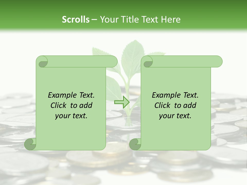 Hryvnia Many Finance PowerPoint Template