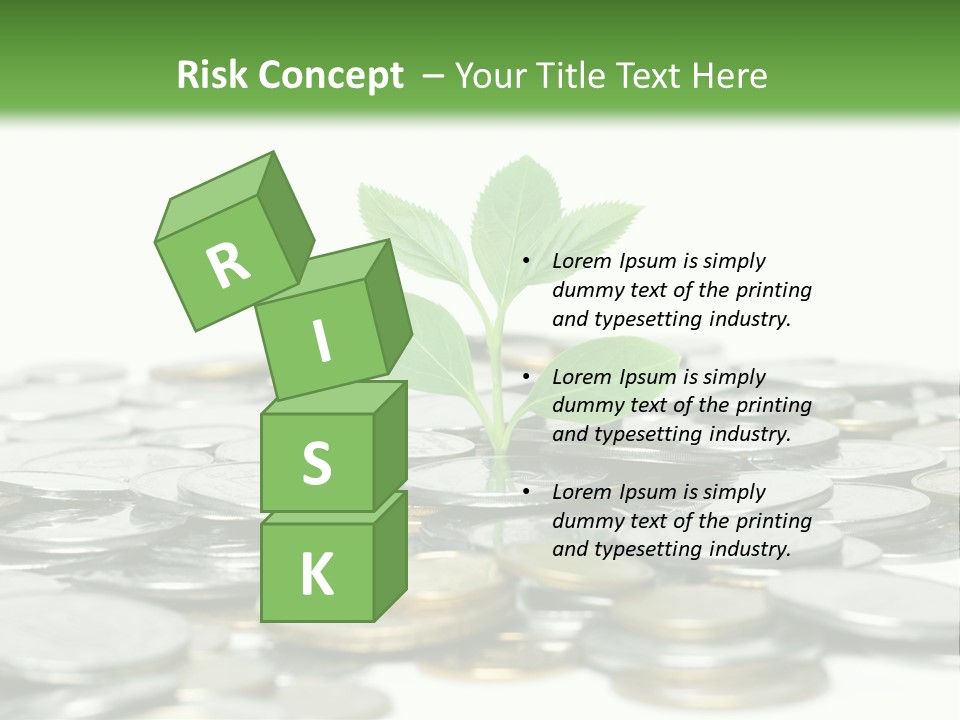 Hryvnia Many Finance PowerPoint Template