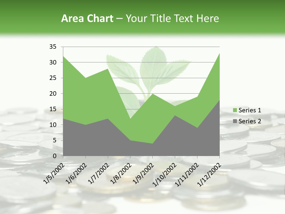 Hryvnia Many Finance PowerPoint Template