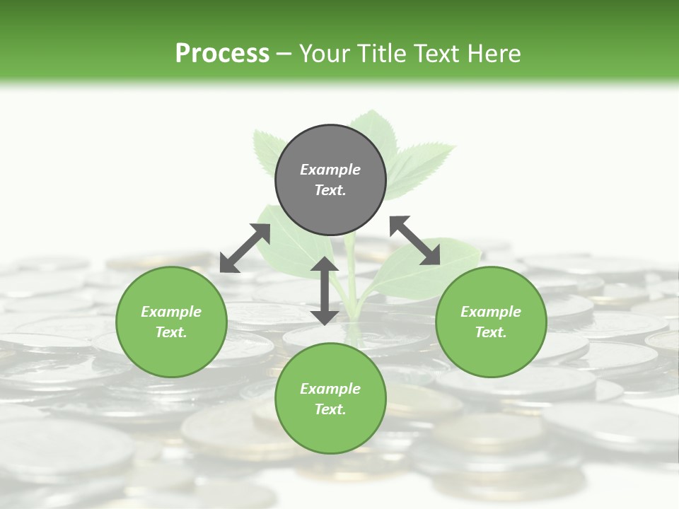 Hryvnia Many Finance PowerPoint Template