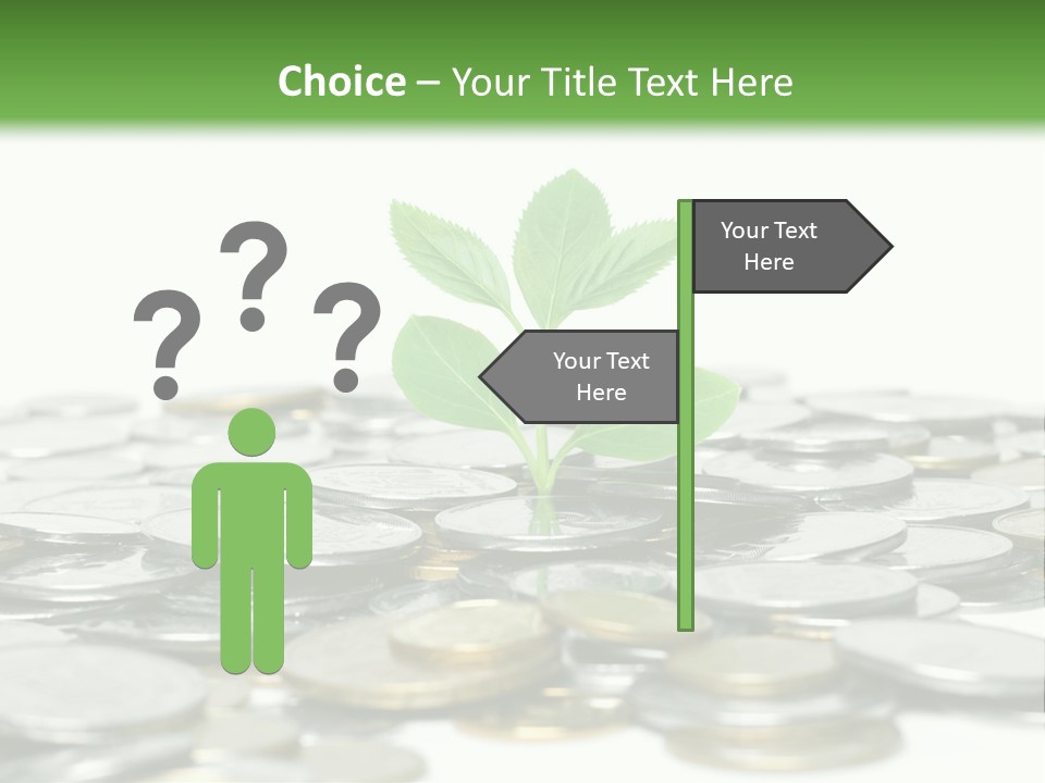 Hryvnia Many Finance PowerPoint Template