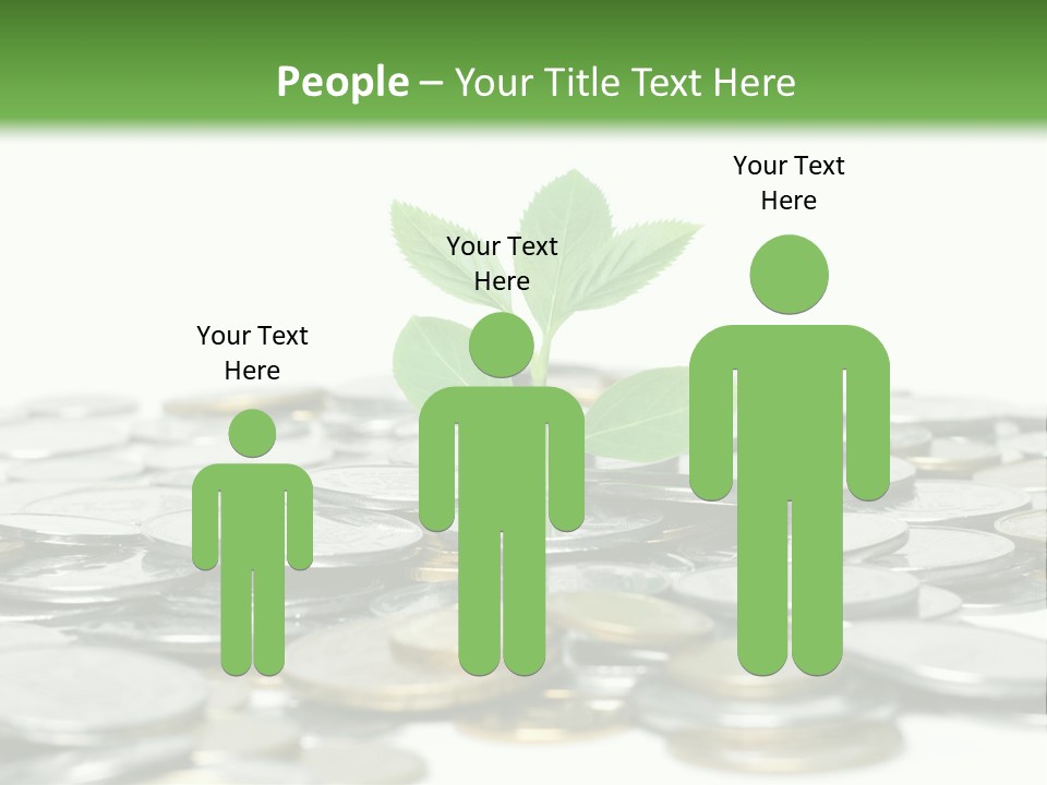 Hryvnia Many Finance PowerPoint Template