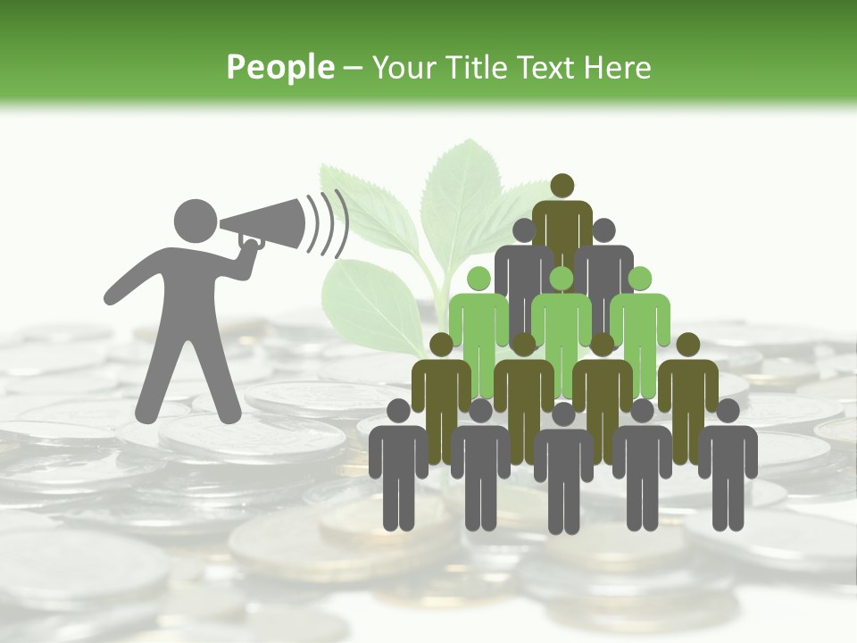 Hryvnia Many Finance PowerPoint Template