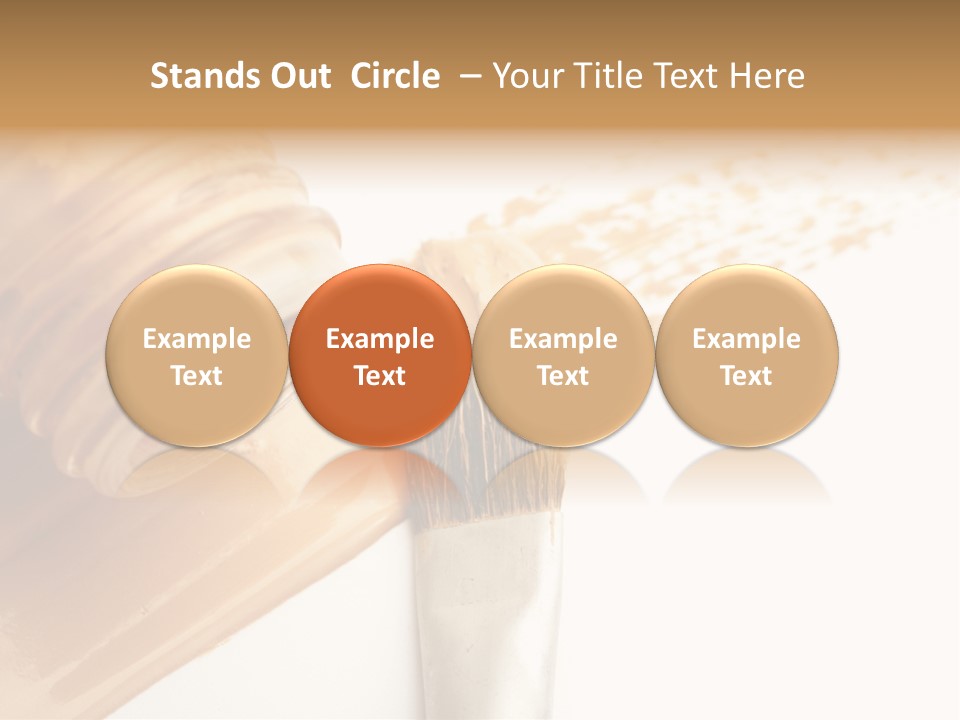 Particle Closeup Moisturizer PowerPoint Template