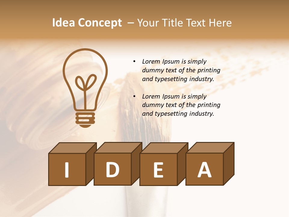 Particle Closeup Moisturizer PowerPoint Template