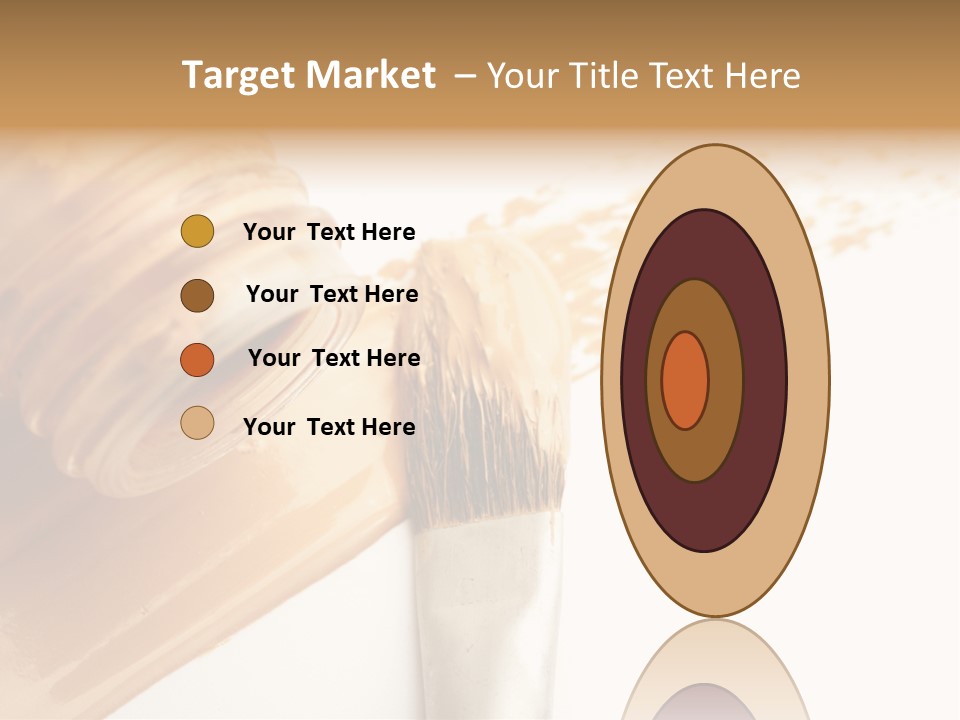 Particle Closeup Moisturizer PowerPoint Template