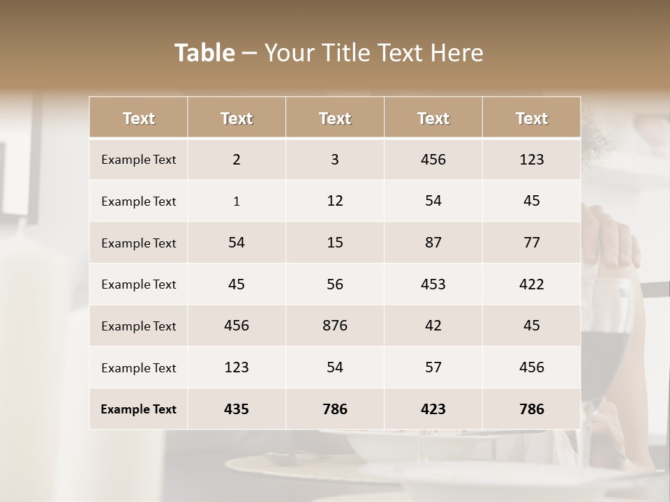 Beauty Human People PowerPoint Template